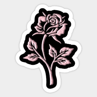 Pink Rose Sticker